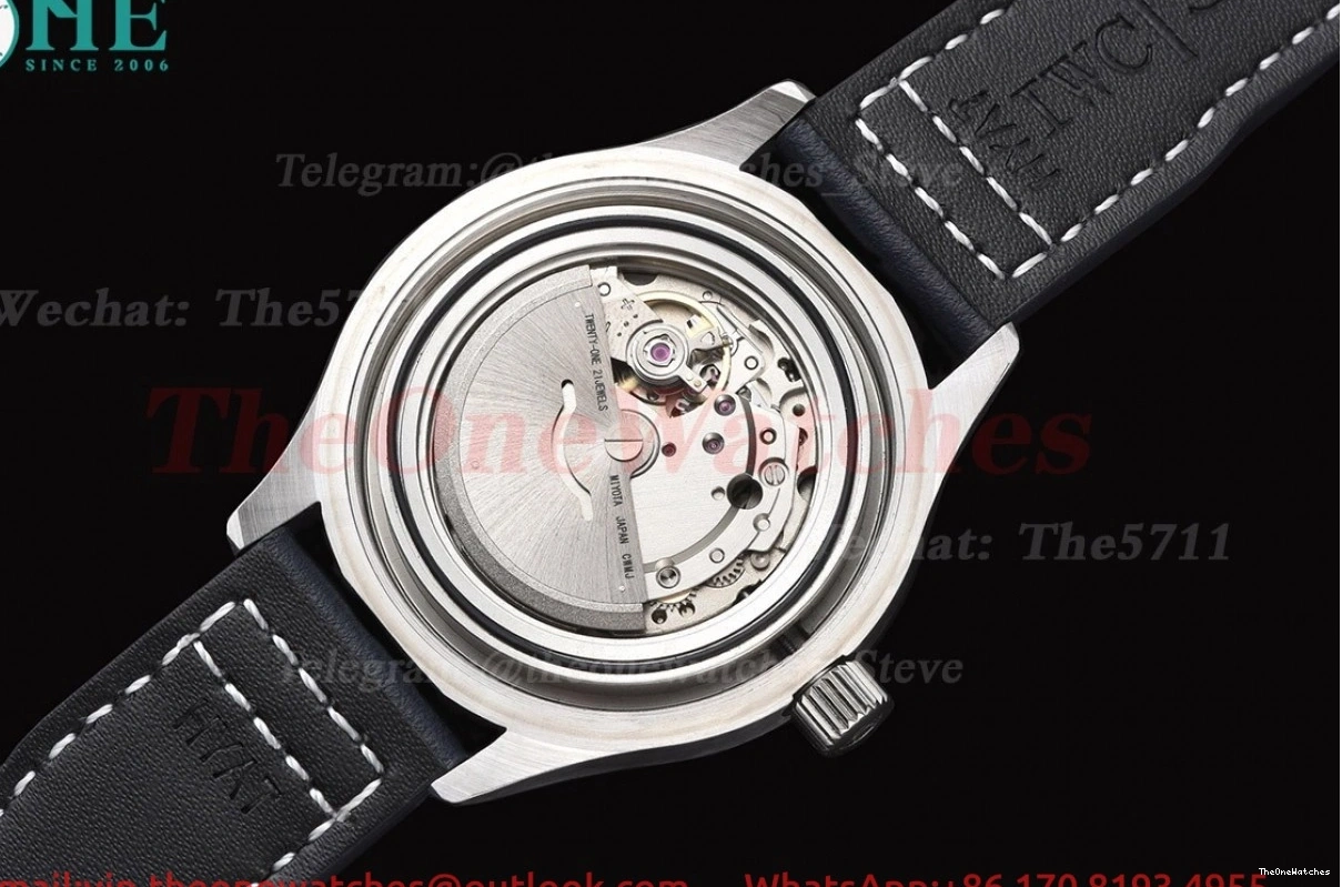 LE Mark SS XVIII Dial MY8215 GDF Blue 40mm 0330